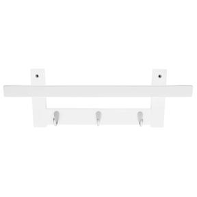 Raft din bambus alb JODA TYP 2, 48,5x12x8 cm