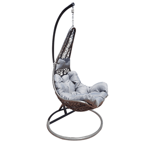 Balansoar suspendat KALEA 2 NEW, gri, 105x105x195 cm.