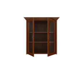 Mobila vintage vitrina Kent, 110x43x114.5 cm
