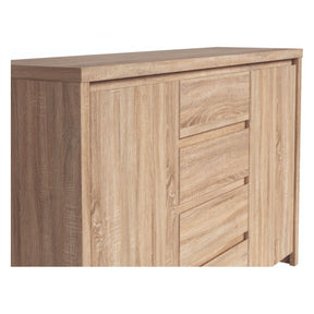 Comoda TV stejar sonoma Kaspian, 143.5X40.5X92 CM