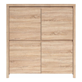 Comoda cu usi living Kaspian, 105X40.5X112.5 CM