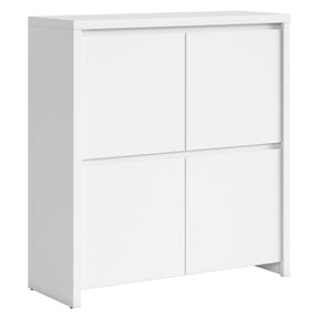 Comoda cu usi Kaspian, 105X40.5X112.5 CM
