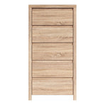Comoda dormitor sonoma Kaspian, 56X40.5X112.5 CM