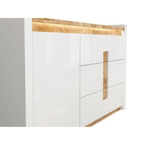 Comoda Alameda, alb, 41x147x96,5 CM