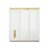 Dulap pentru dormitor alb Alameda, 60X180X201 cm