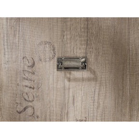 Set birou Malcolm, stejar canyon/gri wolfram, 280x205,5 cm