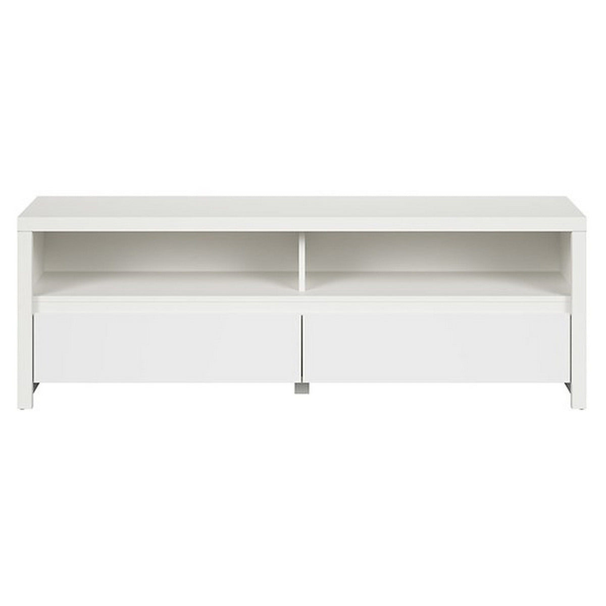 Comoda TV Kaspian alb mat, 143,5x40,5x48,5 cm
