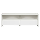 Comoda TV Kaspian alb mat, 143,5x40,5x48,5 cm