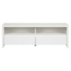 Comoda TV Kaspian alb mat, 143,5x40,5x48,5 cm