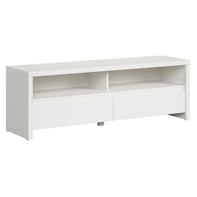 Comoda TV Kaspian alb mat, 143,5x40,5x48,5 cm