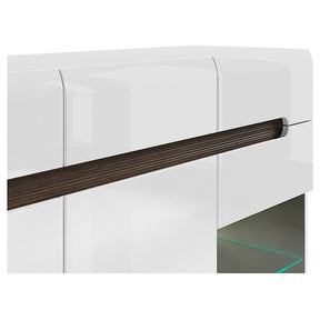 Comoda tv cu leduri AZTECA TRIO, 150X41X104 cm