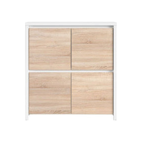Mobilier comoda cu usi Kaspian, 105x40.5x112.5 cm