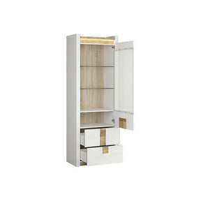 Vitrina living Alameda, 41,5x72x201,5 CM