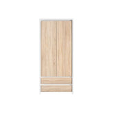 Dulapuri haine 2 usi Kaspian, 90X55.5X200.5 cm