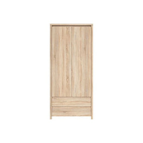 Dulap Kaspian sonoma, 90x40,5x200,5 cm.