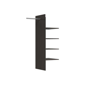 Rafturi pentru garderoba Kaspian wenge, 86x52x148 cm