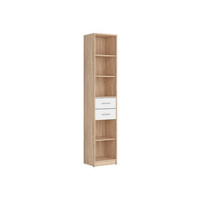 Corp biblioteca sonoma/alb Nepo Plus, 40X34X197 CM