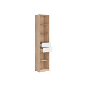 Corp biblioteca sonoma/alb Nepo Plus, 40X34X197 CM