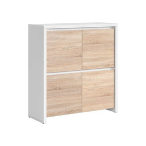 Mobilier comoda cu usi Kaspian, 105x40.5x112.5 cm