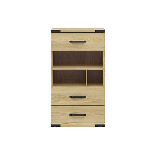 Comoda Lara, ingusta, frasin, 60x40x108,5 cm