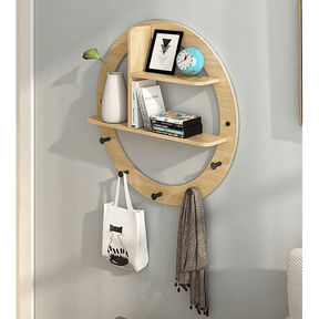 Etajera suspendata din bambus ARTID TYP 1, 46x10x41 cm