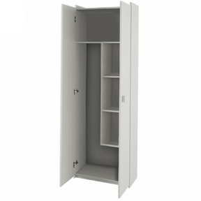Dulap alb NATALI TYP 6, 2 usi, 64x190x32 cm.