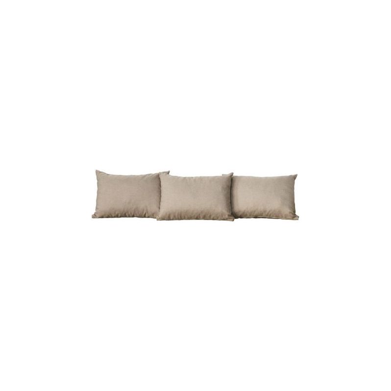 Set de 3 perne pentru pat Indiana, bej, 64x46,5 cm