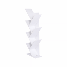 Biblioteca alba BAKI NEW TYP 2, 40x20x120 cm.