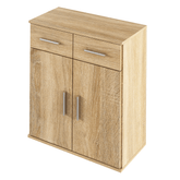Comoda RESITA TYP 2, 2 sertare si 2 usi, sonoma, 70,6x35x79,5 cm.