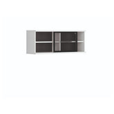 Vitrina ieftina alba Fever SFW1W-4-10, 100X28X38 CM