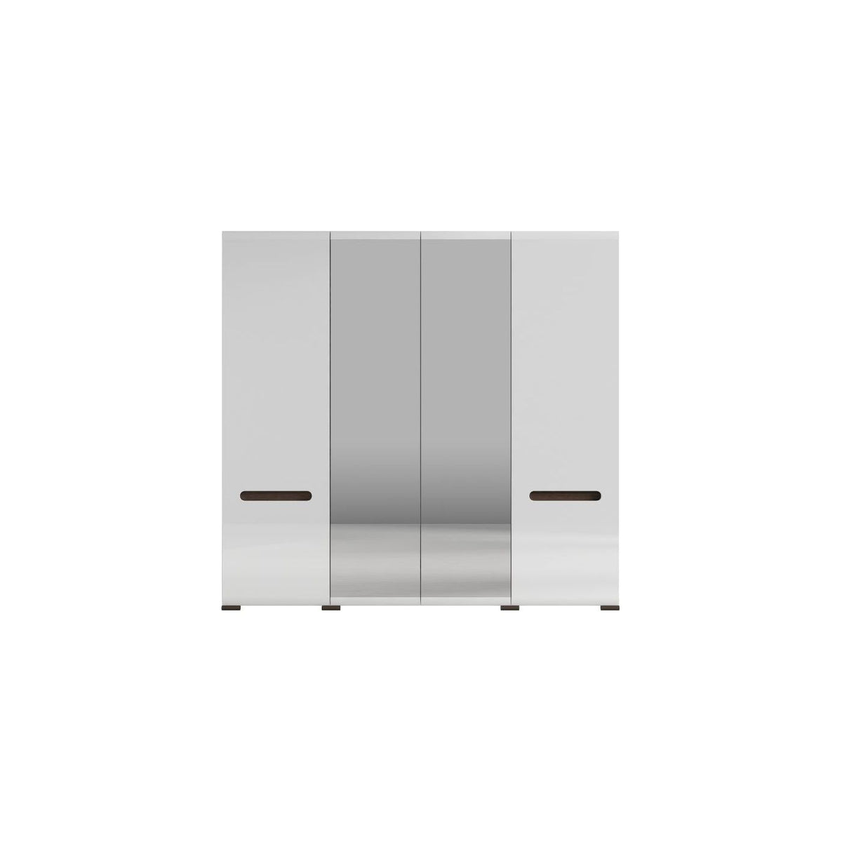 Dulapuri haine cu 4 usi Azteca Trio, 220x57x210 cm