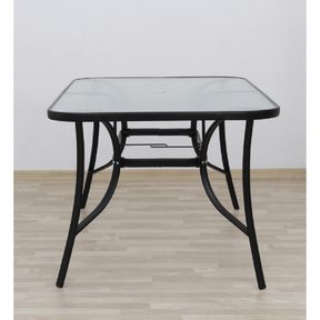 Masa de gradina din sticla securizata PASTER, 150x70x90 cm.
